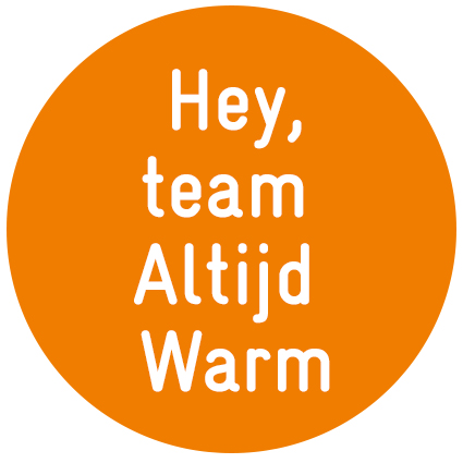 Bolbutton team Altijd Warm