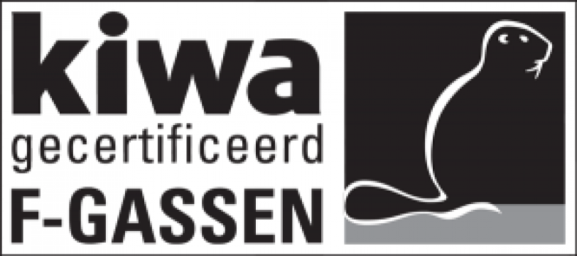 kiwa f gassen certificaat