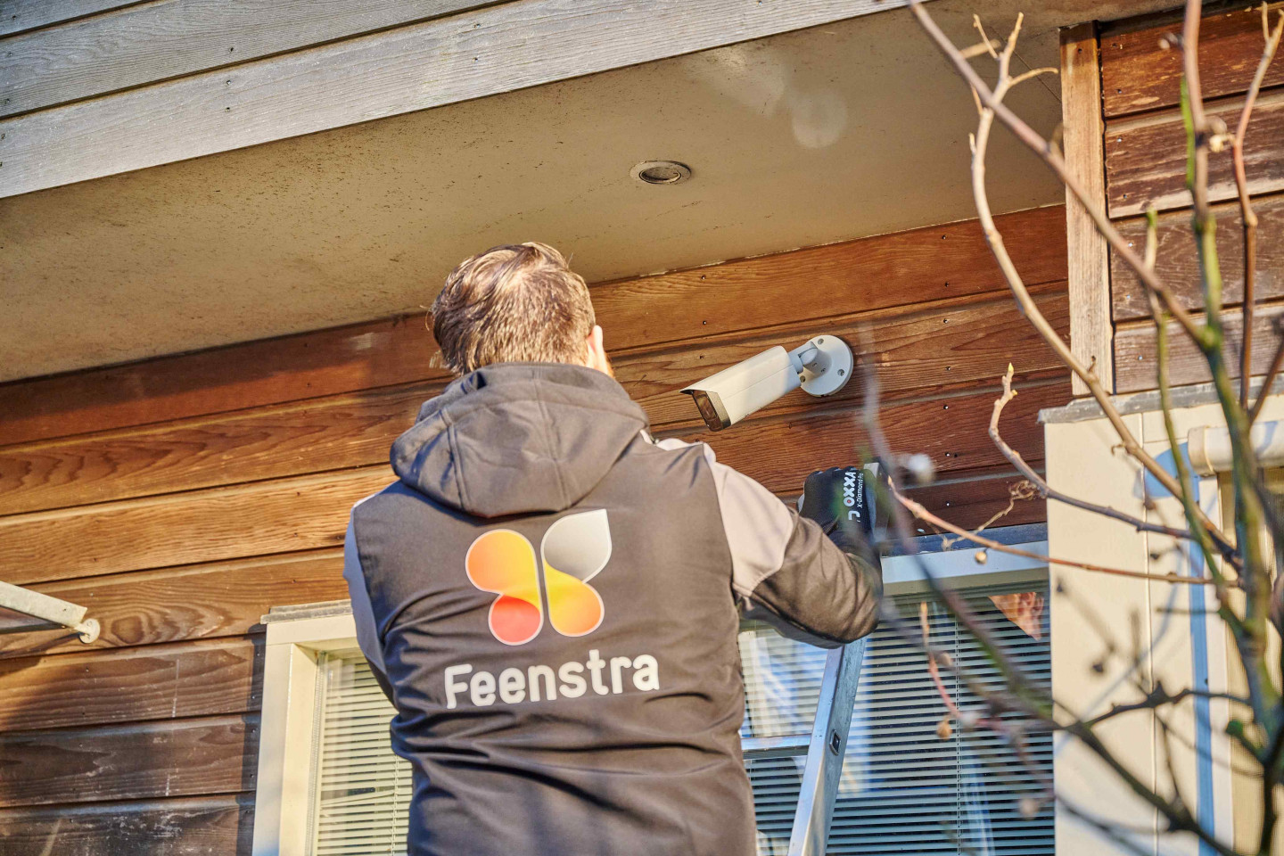 Beveiligingscamera installatie