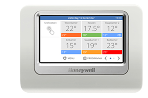 video Veilig overschrijving Slimme thermostaat Honeywell evohome | Feenstra