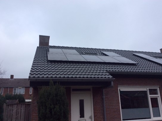 527 woningen PV panelen Limburg