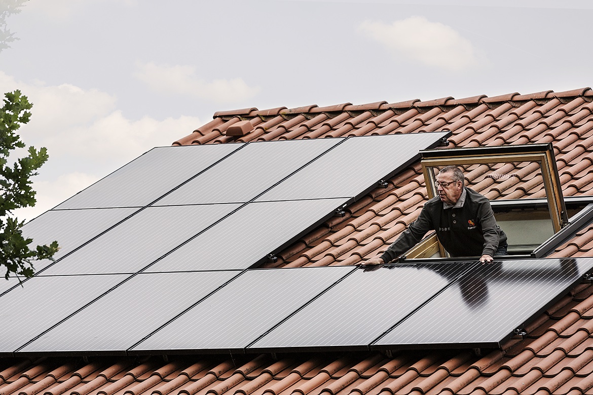 Feenstra zonnepanelen montage