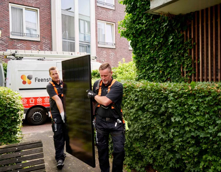 PV paneel verplaatsen