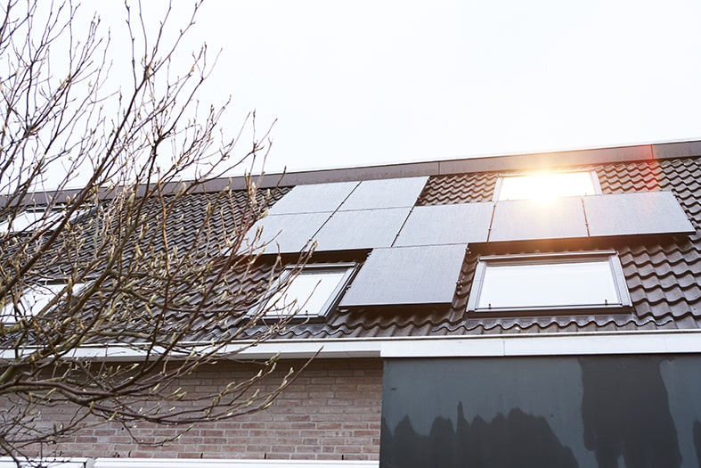 PV panelen op dak