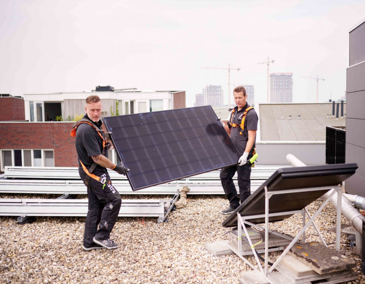 Zonnepanelen installatie 2021