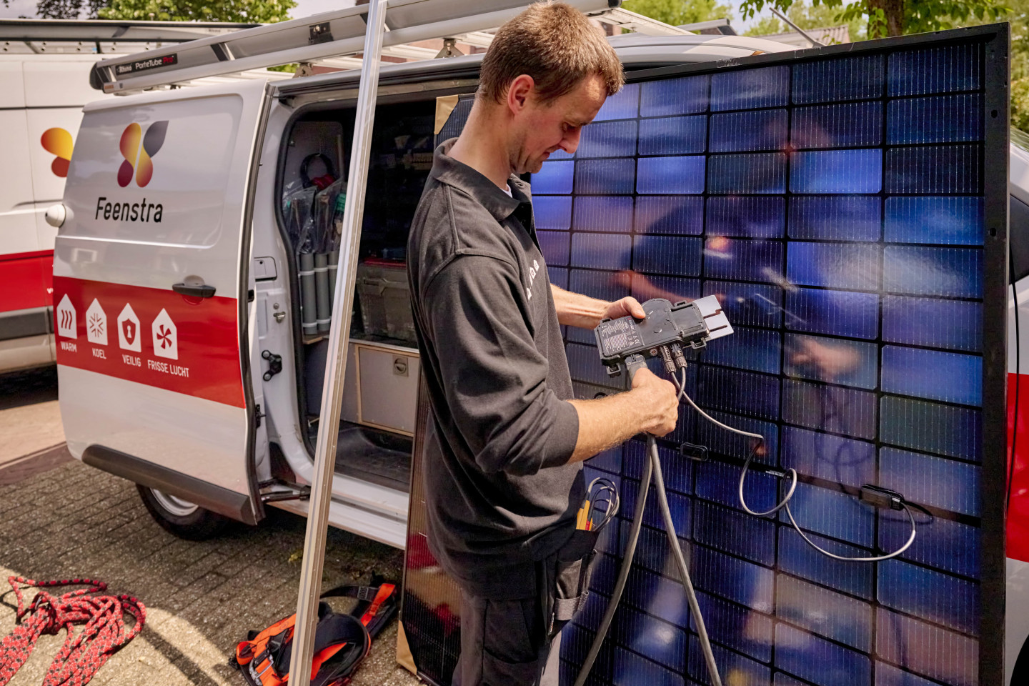 Zonnepanelen installatie schuindak 5