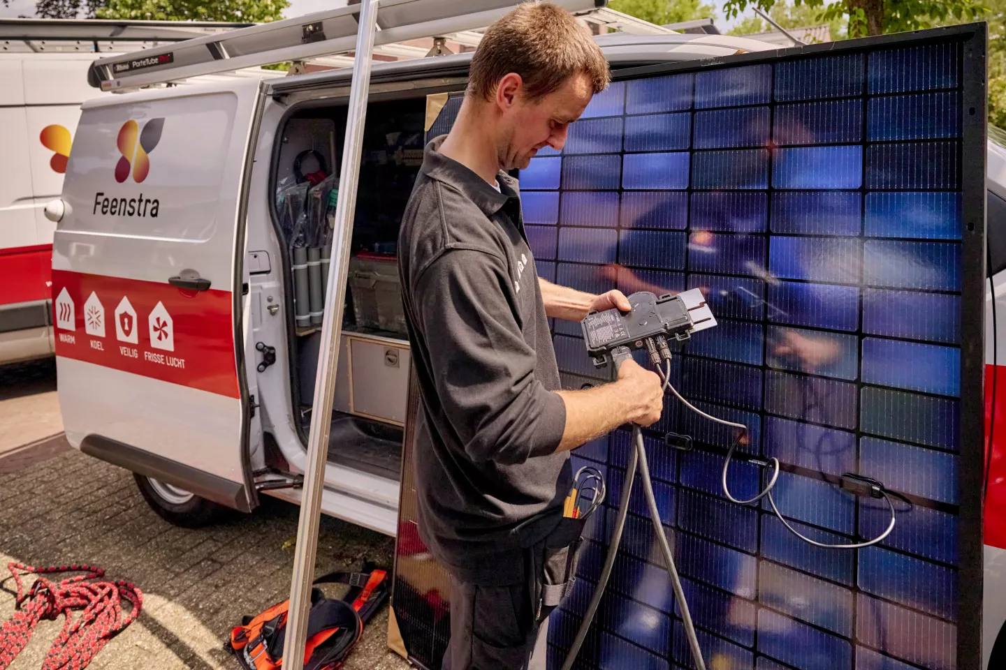 Zonnepanelen installatie schuindak 5