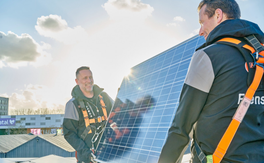 zonnepanelen plaatsen