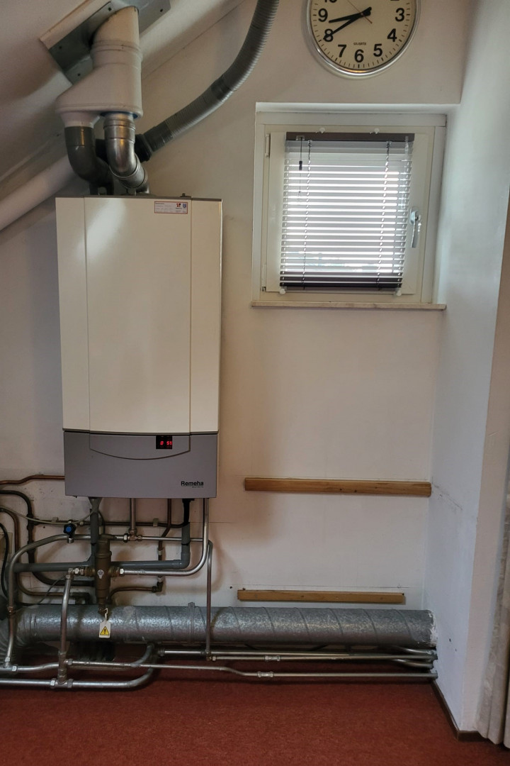 Locatie zonnestroomboiler cv ketel