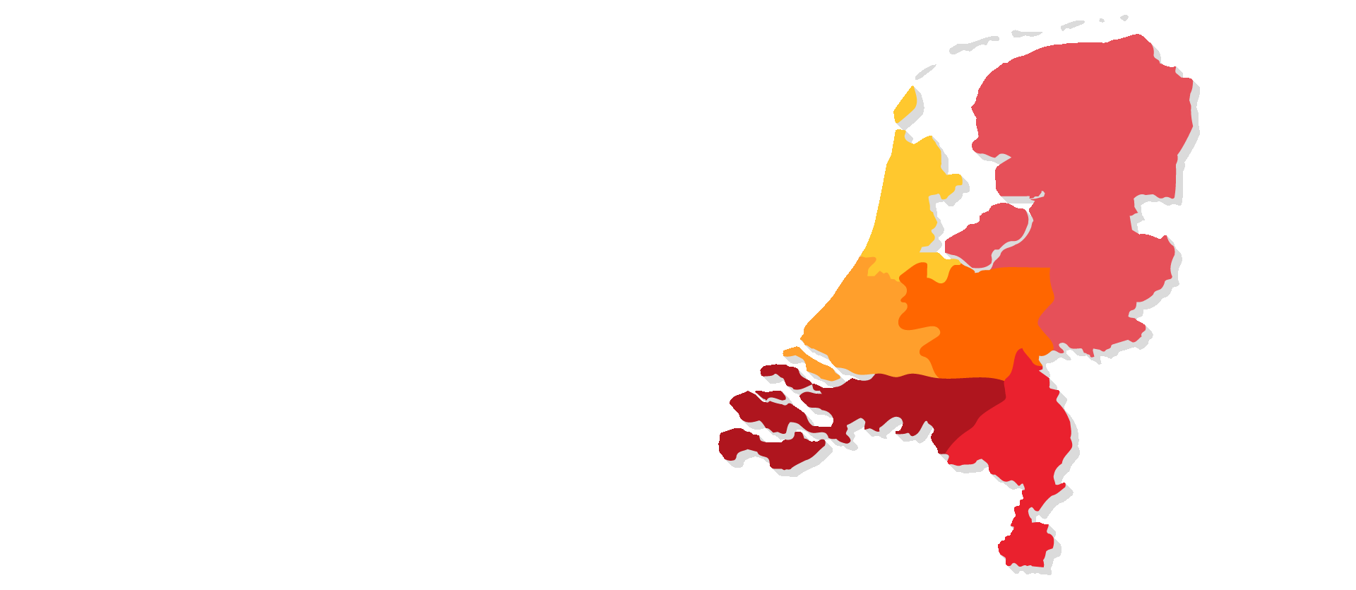 Regio Feenstra Zakelijk landkaart NL2023 transp